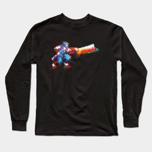 Ninja Gaiden Acid Glitch Long Sleeve T-Shirt